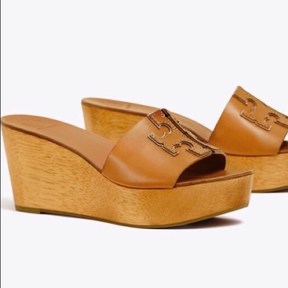 LIKE NEW Tory Burch Ines Wedge Slide